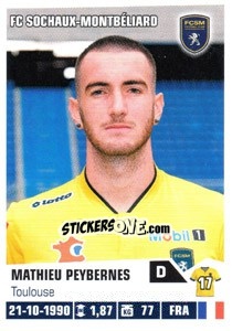 Figurina Mathieu Peybernes - FOOT 2013-2014 - Panini