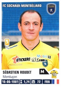 Cromo Sebastien Roudet