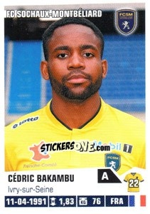 Cromo Cedric Bakambu