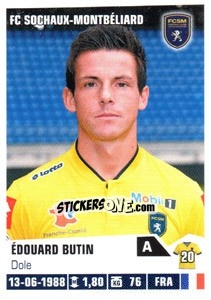 Cromo Edouard Butin - FOOT 2013-2014 - Panini