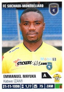 Sticker Emmanuel Mayuka