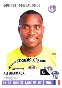 Sticker Ali Ahamada - FOOT 2013-2014 - Panini