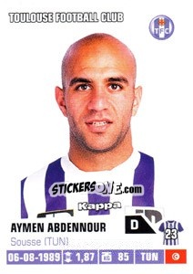 Sticker Aymen Abdennour - FOOT 2013-2014 n. 435 - Panini