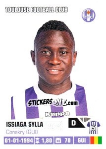 Sticker Issiaga Sylla - FOOT 2013-2014 n. 444 - Panini