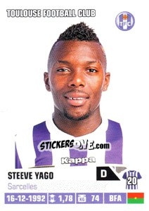 Sticker Steeve Yago
