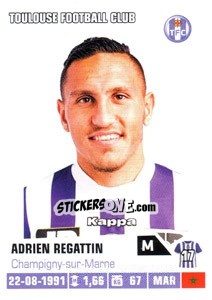 Sticker Adrien Regattin - FOOT 2013-2014 - Panini