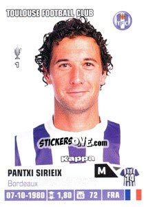 Sticker Pantxi Sirieix - FOOT 2013-2014 - Panini