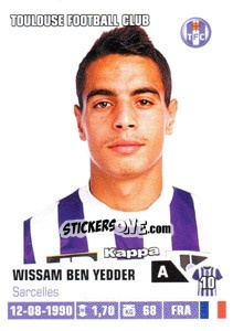 Sticker Wissam Ben Yedder - FOOT 2013-2014 n. 453 - Panini