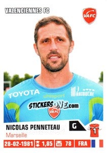 Sticker Nicolas Penneteau - FOOT 2013-2014 - Panini