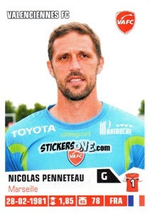 Sticker Nicolas Penneteau - FOOT 2013-2014 n. 458 - Panini