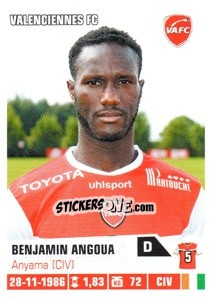 Cromo Benjamin Angoua - FOOT 2013-2014 - Panini