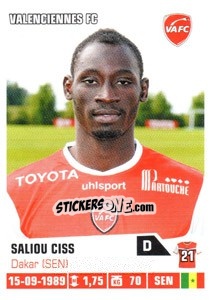 Sticker Saliou Ciss - FOOT 2013-2014 - Panini