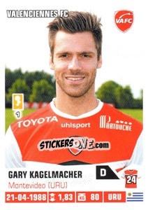 Figurina Gary Kagelmacher - FOOT 2013-2014 n. 461 - Panini