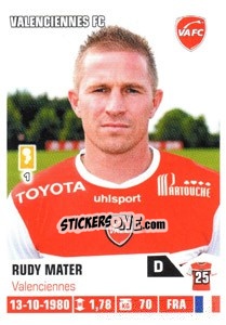 Sticker Rudy Mater - FOOT 2013-2014 n. 466 - Panini