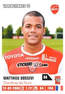 Sticker Matthieu Dossevi - FOOT 2013-2014 n. 470 - Panini