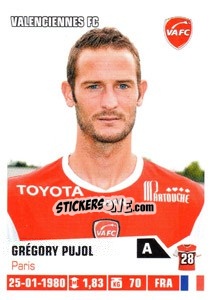 Sticker Gregory Pujol - FOOT 2013-2014 n. 478 - Panini