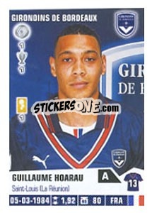 Sticker Guillaume Hoarau - FOOT 2013-2014 n. M9 - Panini
