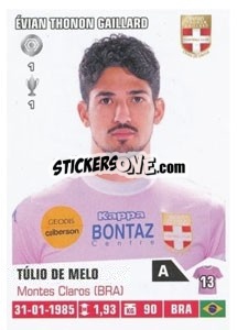 Sticker Tulio de Melo - FOOT 2013-2014 n. M14 - Panini
