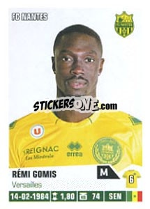 Sticker Rémi Gomis - FOOT 2013-2014 - Panini