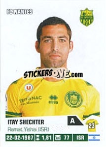 Sticker Itay Shechter - FOOT 2013-2014 - Panini