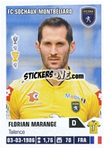 Sticker Florian Marange - FOOT 2013-2014 - Panini