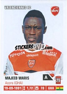 Sticker Majeed Waris - FOOT 2013-2014 n. M78 - Panini