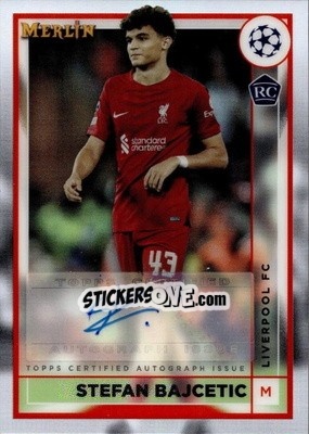 Sticker Stefan Bajcetic