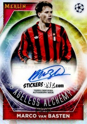 Sticker Marco van Basten - Chrome Uefa Club Competitions 2022-2023 n. AA-7a - Topps