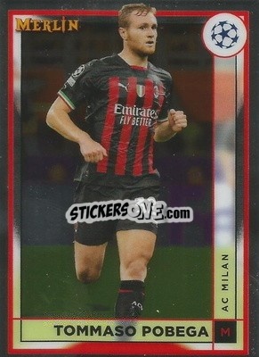 Sticker Tommaso Pobega - Chrome Uefa Club Competitions 2022-2023 - Topps