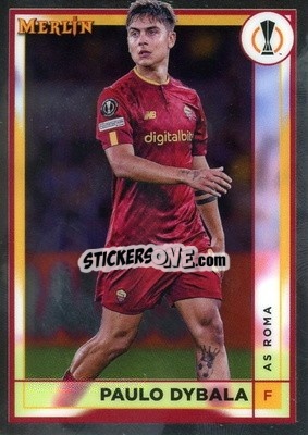 Sticker Paulo Dybala - Chrome Uefa Club Competitions 2022-2023 n. 23 - Topps