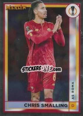 Sticker Chris Smalling - Chrome Uefa Club Competitions 2022-2023 - Topps