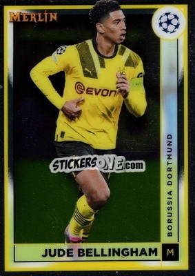 Sticker Jude Bellingham - Chrome Uefa Club Competitions 2022-2023 - Topps
