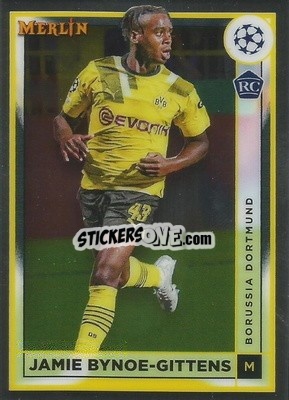 Sticker Jamie Bynoe-Gittens - Chrome Uefa Club Competitions 2022-2023 n. 31 - Topps
