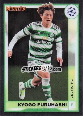 Figurina Kyogo Furuhashi - Chrome Uefa Club Competitions 2022-2023 - Topps