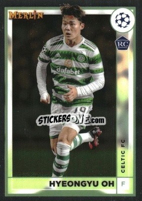 Sticker Hyeongyu Oh - Chrome Uefa Club Competitions 2022-2023 - Topps