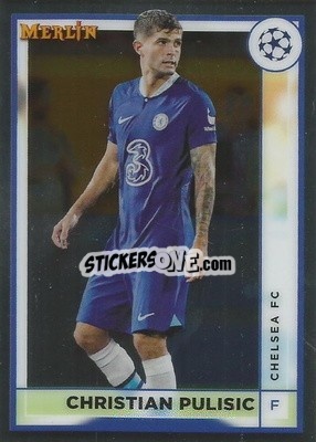 Sticker Christian Pulisic - Chrome Uefa Club Competitions 2022-2023 n. 37 - Topps