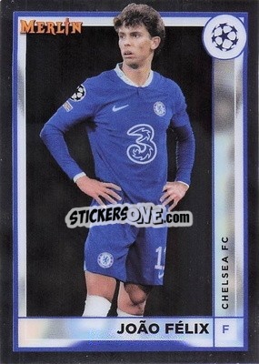 Sticker Joao Felix - Chrome Uefa Club Competitions 2022-2023 n. 42 - Topps