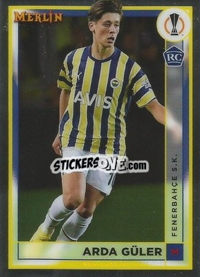 Sticker Arda Guler - Chrome Uefa Club Competitions 2022-2023 n. 43 - Topps