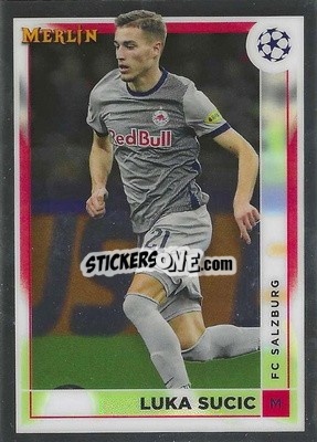 Sticker Luka Sucic - Chrome Uefa Club Competitions 2022-2023 n. 69 - Topps