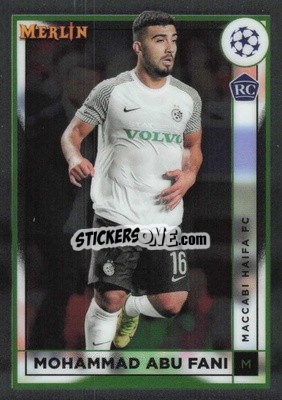 Sticker Mohammad Abu Fani - Chrome Uefa Club Competitions 2022-2023 - Topps