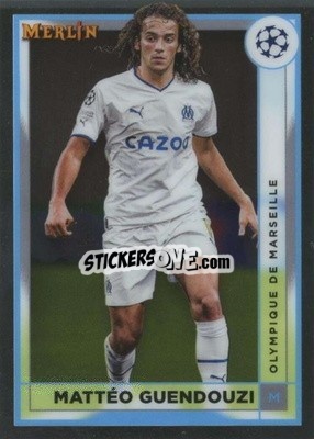 Sticker Matteo Guendouzi - Chrome Uefa Club Competitions 2022-2023 - Topps