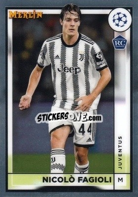 Cromo Nicolo Fagioli - Chrome Uefa Club Competitions 2022-2023 - Topps