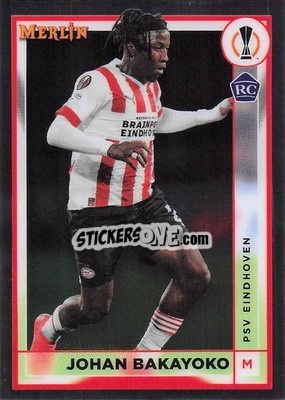 Cromo Johan Bakayoko - Chrome Uefa Club Competitions 2022-2023 - Topps