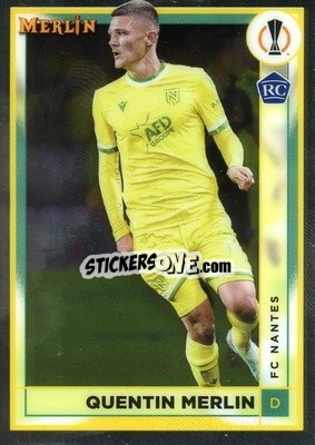 Sticker Quentin Merlin - Chrome Uefa Club Competitions 2022-2023 - Topps