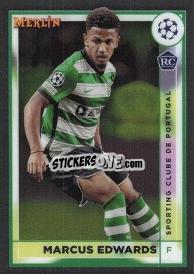 Sticker Marcus Edwards - Chrome Uefa Club Competitions 2022-2023 - Topps