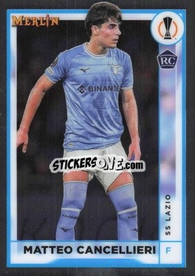 Cromo Matteo Cancellieri - Chrome Uefa Club Competitions 2022-2023 - Topps