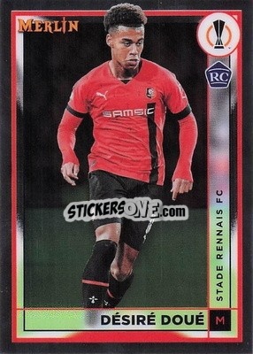 Sticker Desire Doue - Chrome Uefa Club Competitions 2022-2023 - Topps