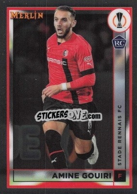 Cromo Amine Gouiri - Chrome Uefa Club Competitions 2022-2023 - Topps