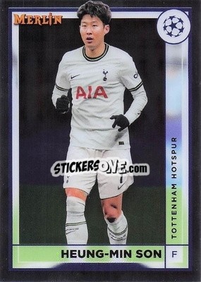Sticker Heung-min Son - Chrome Uefa Club Competitions 2022-2023 - Topps