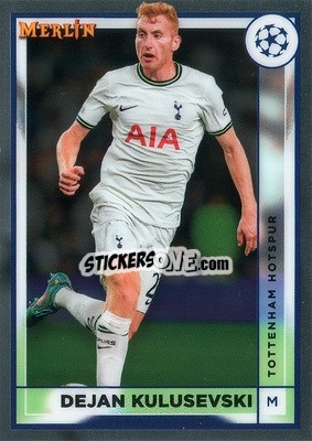 Sticker Dejan Kulusevski - Chrome Uefa Club Competitions 2022-2023 n. 139 - Topps